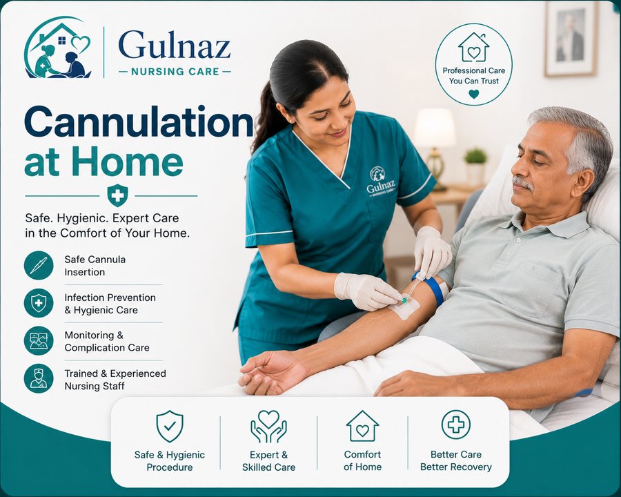 Cannulation at Home
