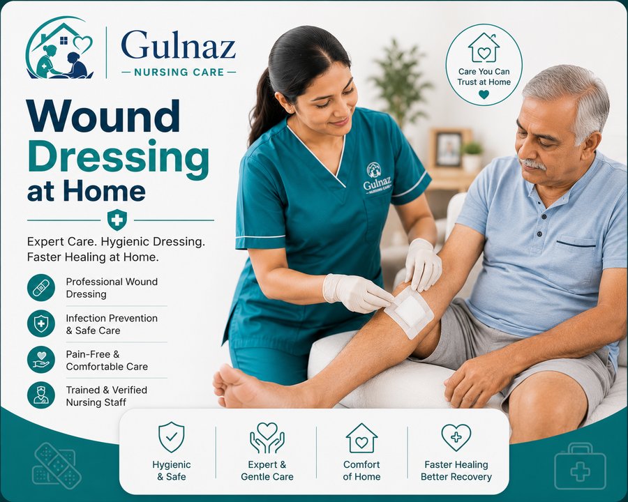 Wound Dressing at Home